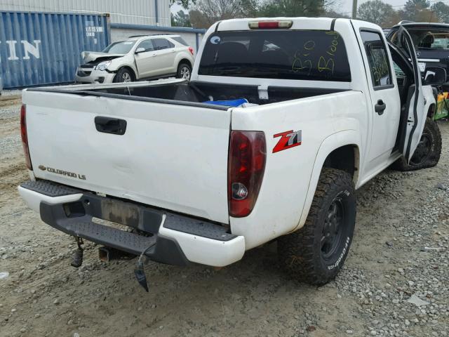 1GCDT136758256563 - 2005 CHEVROLET COLORADO WHITE photo 4