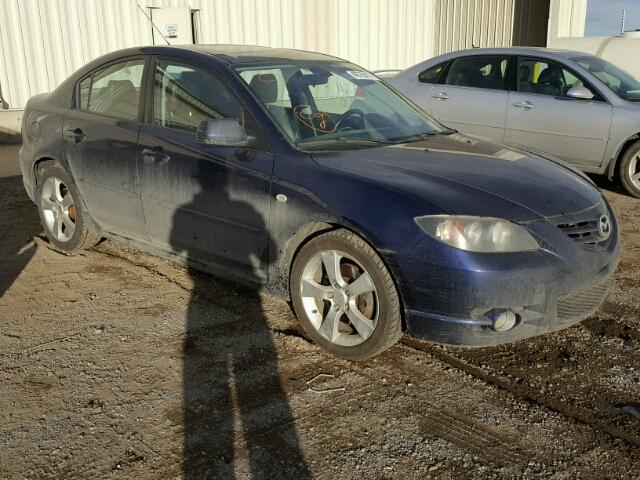 JM1BK123841138675 - 2004 MAZDA 3 S BLUE photo 1