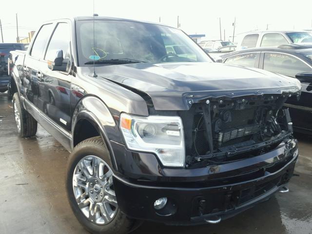 1FTFW1ETXEFB76415 - 2014 FORD F150 SUPER BLACK photo 1