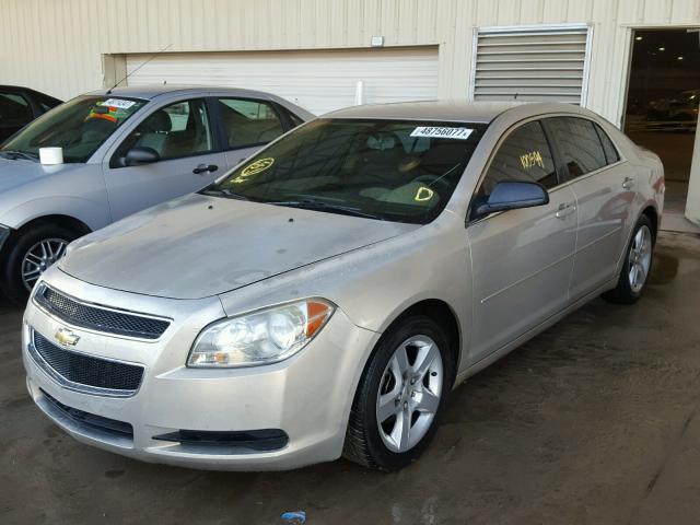1G1ZA5EU7BF195519 - 2011 CHEVROLET MALIBU LS ბეჟი ფოტო 2