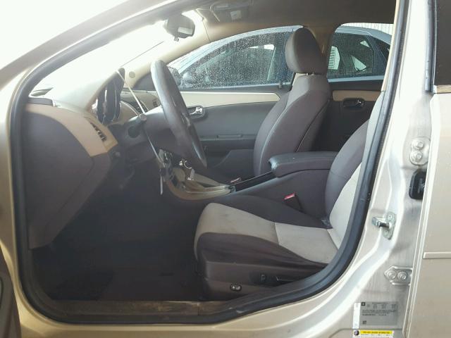 1G1ZA5EU7BF195519 - 2011 CHEVROLET MALIBU LS ბეჟი ფოტო 5