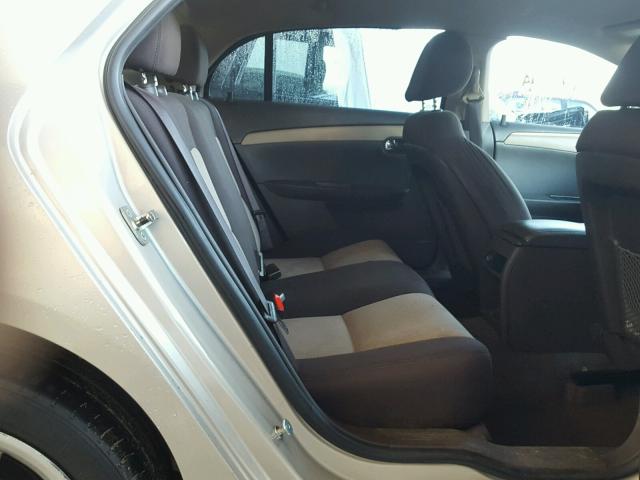 1G1ZA5EU7BF195519 - 2011 CHEVROLET MALIBU LS ბეჟი ფოტო 6