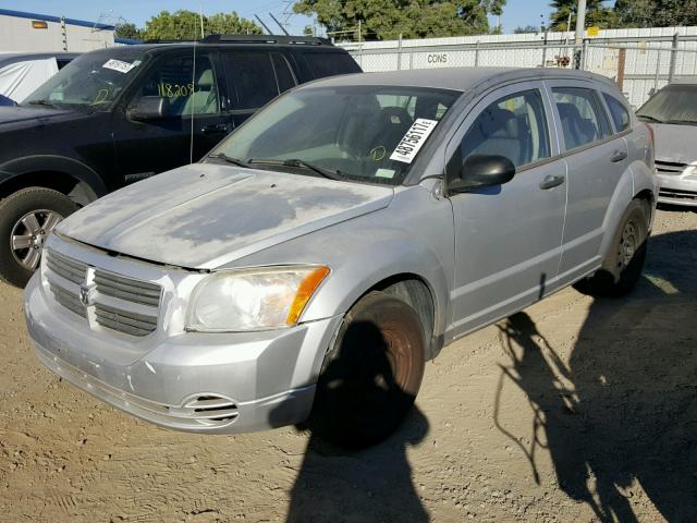 1B3HB28B77D559631 - 2007 DODGE CALIBER SILVER photo 2