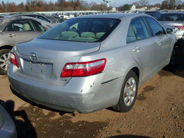 4T1BE46K59U263306 - 2009 TOYOTA CAMRY BASE SILVER photo 4