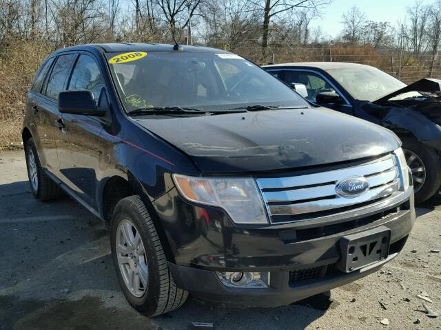 2FMDK48C08BA39923 - 2008 FORD EDGE SEL BLACK photo 1