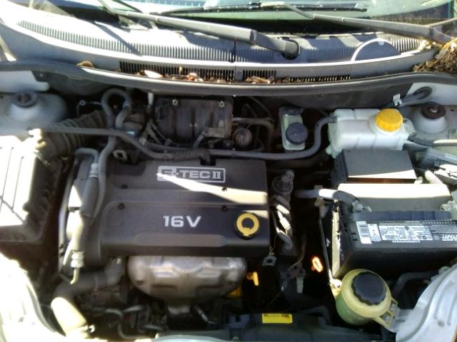 KL1TD56658B137386 - 2008 CHEVROLET AVEO BASE Gümüş foto 7