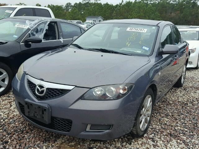 JM1BK32F181780764 - 2008 MAZDA 3 I GRAY photo 2