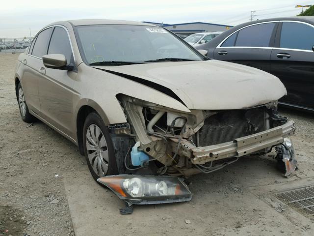 JHMCP26369C005283 - 2009 HONDA ACCORD LX GOLD photo 1