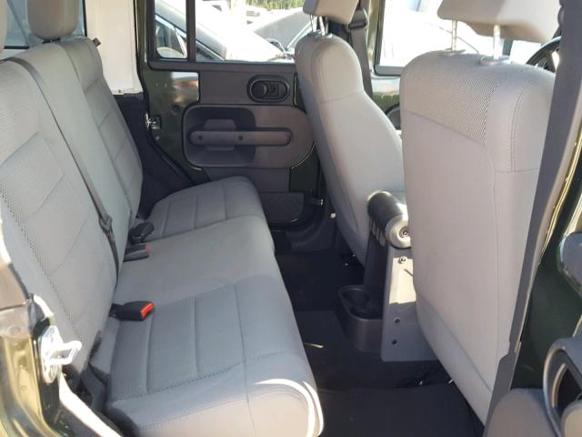 1J4GA59167L212103 - 2007 JEEP WRANGLER S Yaşıl foto 6