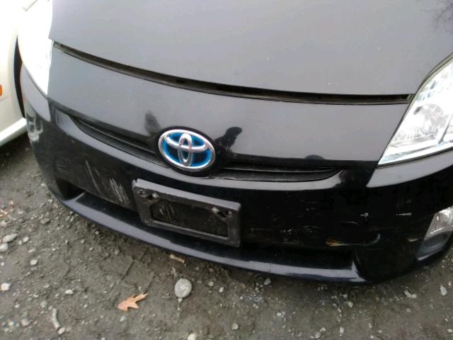 JTDKN3DU5A0150762 - 2010 TOYOTA PRIUS BLACK photo 9