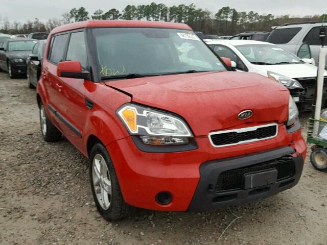 KNDJT2A28B7259160 - 2011 KIA SOUL + RED photo 1