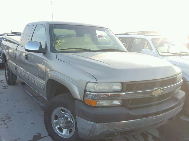 1GCHC29U91E286043 - 2001 CHEVROLET SILVERADO GRAY photo 1