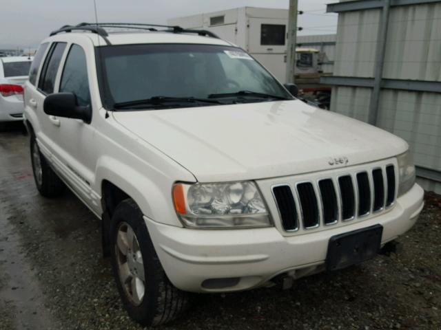 1J4GW58N31C602427 - 2001 JEEP GRAND CHER WHITE photo 1