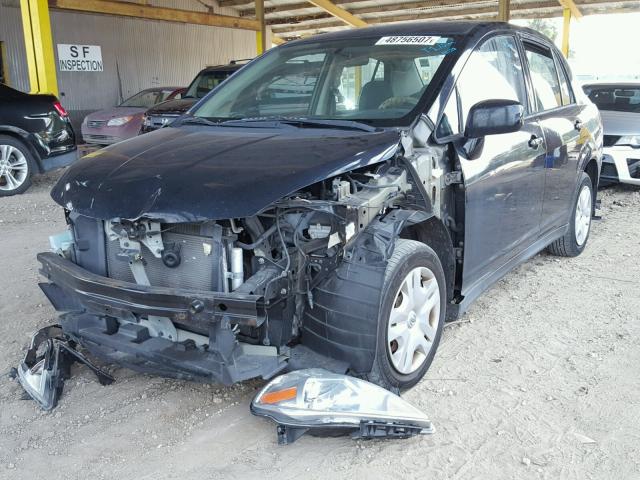 3N1BC1AP5AL361121 - 2010 NISSAN VERSA S 黑色 照片 2