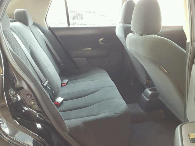 3N1BC1AP5AL361121 - 2010 NISSAN VERSA S 黑色 照片 6