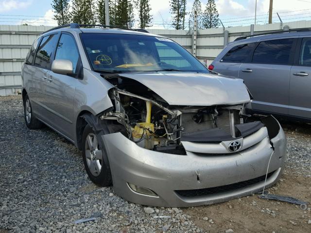 5TDZA22C46S584321 - 2006 TOYOTA SIENNA XLE BEIGE photo 1