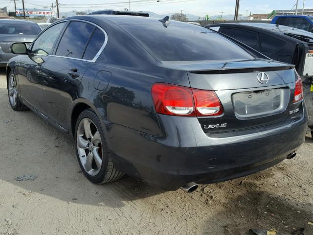 JTHBE96S280039027 - 2008 LEXUS GS 350 GRAY photo 3