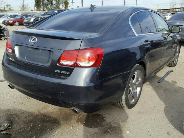 JTHBE96S280039027 - 2008 LEXUS GS 350 GRAY photo 4