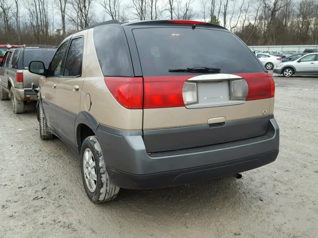 3G5DA03E93S502788 - 2003 BUICK RENDEZVOUS BEIGE photo 3