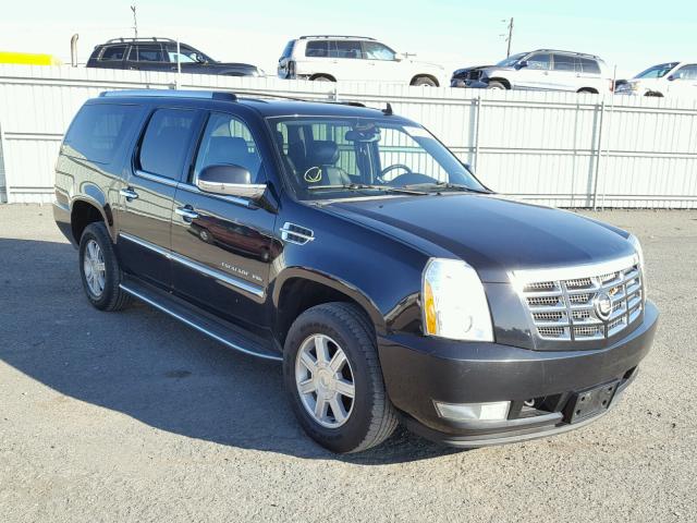 1GYS4GEF7CR263423 - 2012 CADILLAC ESCALADE E BLACK photo 1