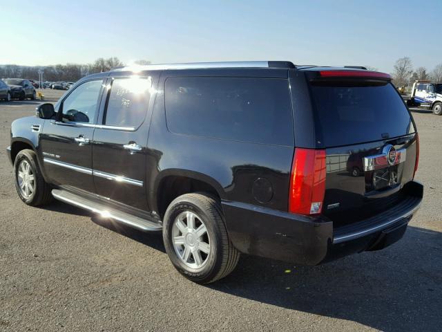 1GYS4GEF7CR263423 - 2012 CADILLAC ESCALADE E BLACK photo 3