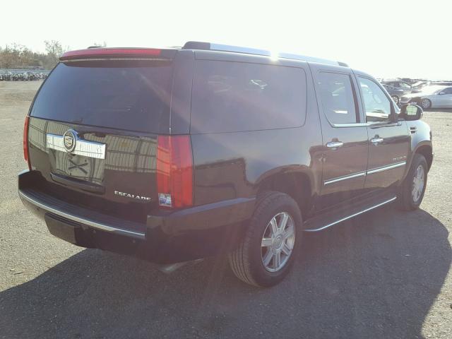 1GYS4GEF7CR263423 - 2012 CADILLAC ESCALADE E BLACK photo 4