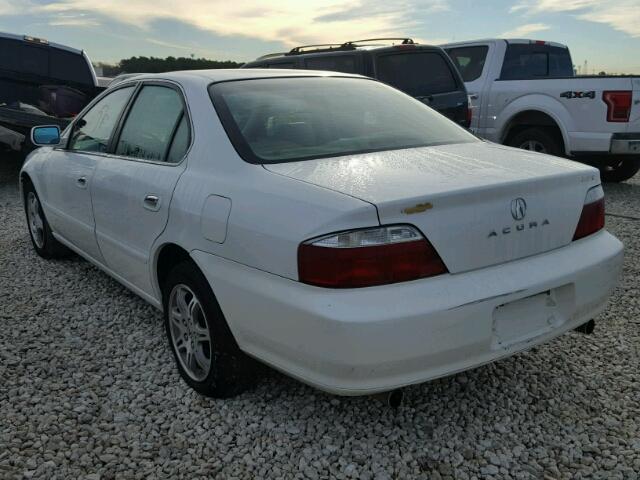 19UUA56682A037254 - 2002 ACURA 3.2TL WHITE photo 3