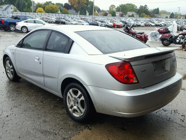 1G8AW12F34Z203373 - 2004 SATURN ION LEVEL SILVER photo 3