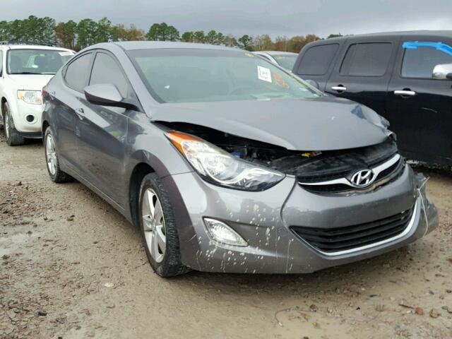 5NPDH4AE1DH348846 - 2013 HYUNDAI ELANTRA GL GRAY photo 1