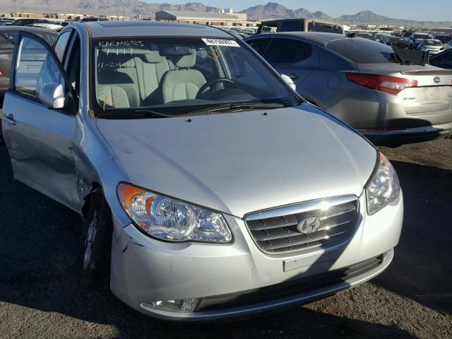 KMHDU46D98U459020 - 2008 HYUNDAI ELANTRA GL SILVER photo 1