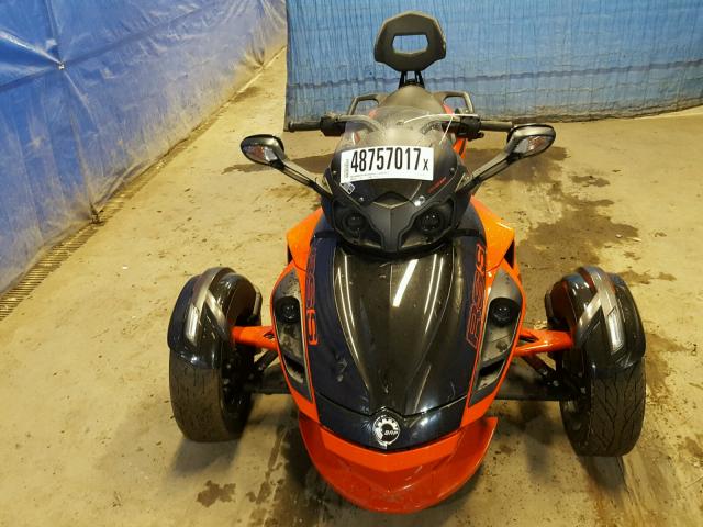 2BXNABC10EV001625 - 2014 CAN-AM SPYDER RSS ORANGE photo 9