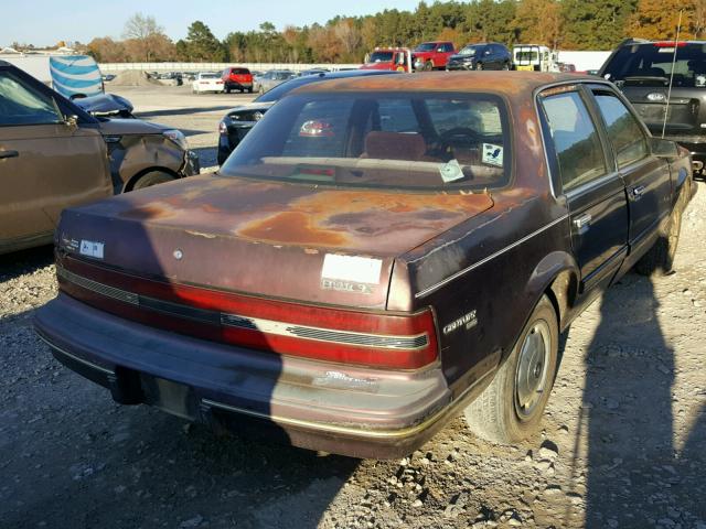 1G4AG55M6T6408699 - 1996 BUICK CENTURY SP MAROON photo 4