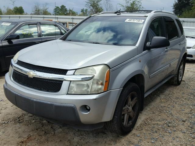 2CNDL63F756176372 - 2005 CHEVROLET EQUINOX LT SILVER photo 2