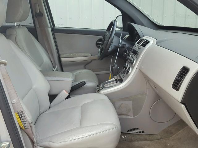 2CNDL63F756176372 - 2005 CHEVROLET EQUINOX LT SILVER photo 5