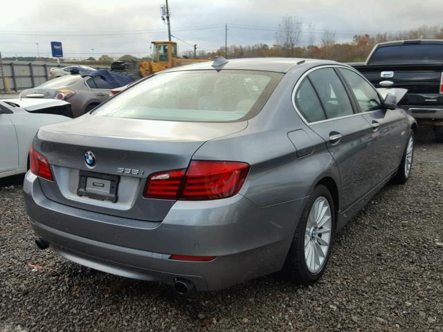 WBAFR7C54CC811686 - 2012 BMW 535 I GRAY photo 4