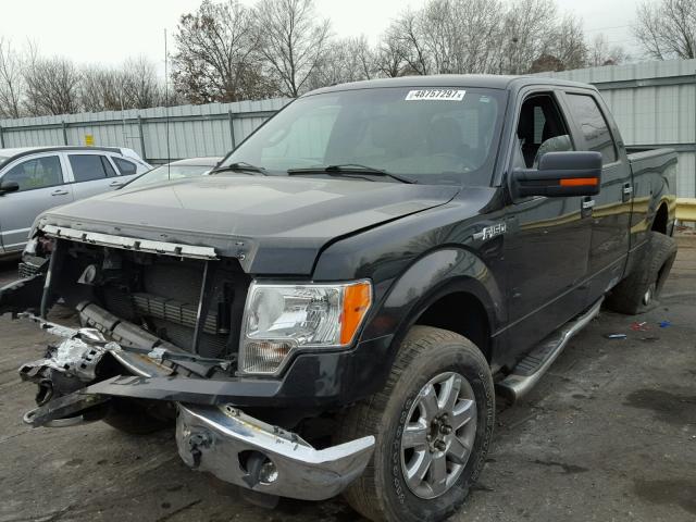 1FTFW1EF8DFD01520 - 2013 FORD F150 SUPER BLACK photo 2