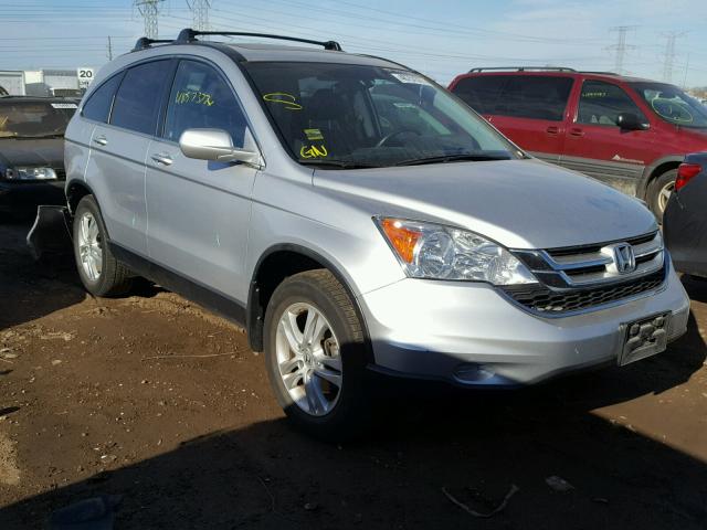 5J6RE4H75BL028163 - 2011 HONDA CR-V EXL SILVER photo 1