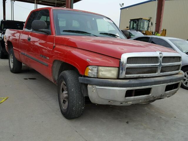 3B7HC13Y01G775641 - 2001 DODGE RAM 1500 RED photo 1