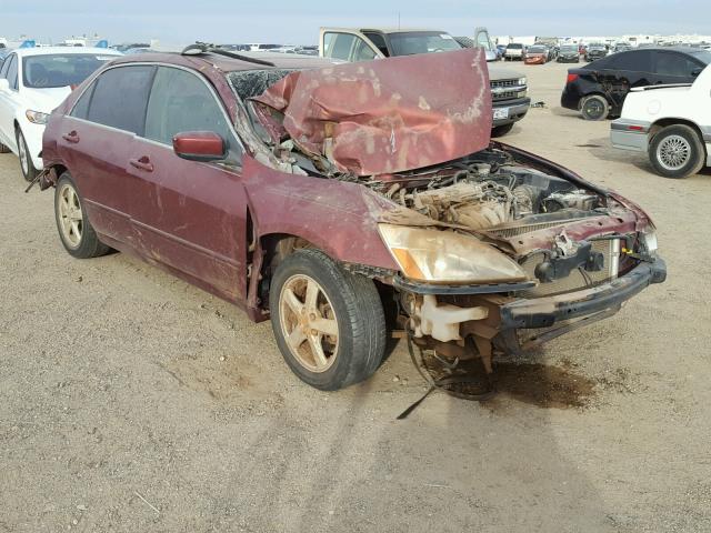 JHMCM56643C060536 - 2003 HONDA ACCORD EX RED photo 1