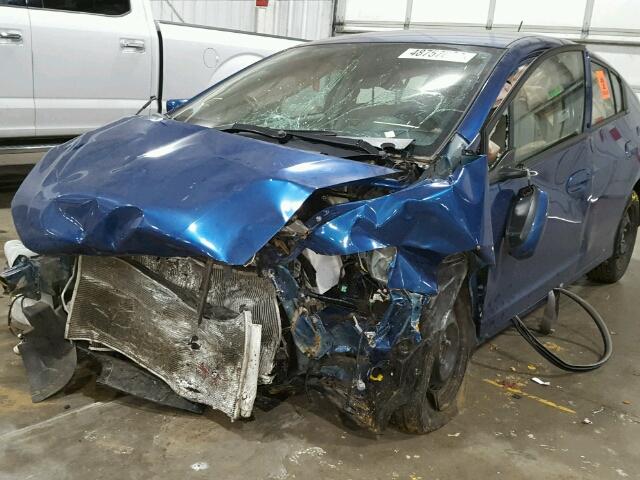 JHMZE2H30DS004920 - 2013 HONDA INSIGHT BLUE photo 9