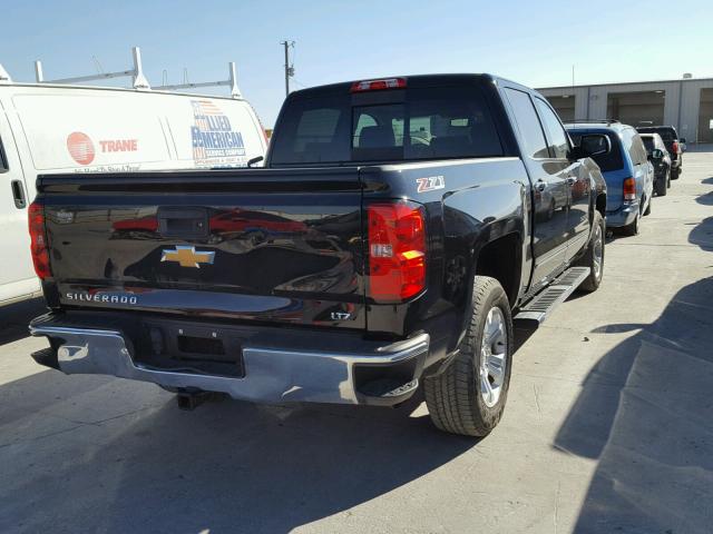 3GCUKSEC0FG267461 - 2015 CHEVROLET SILVERADO BLACK photo 4