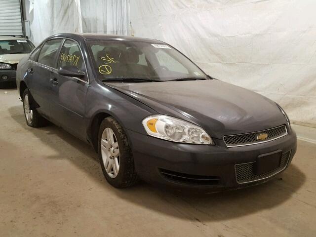 2G1WG5E32D1247156 - 2013 CHEVROLET IMPALA LT Чорний фото 1