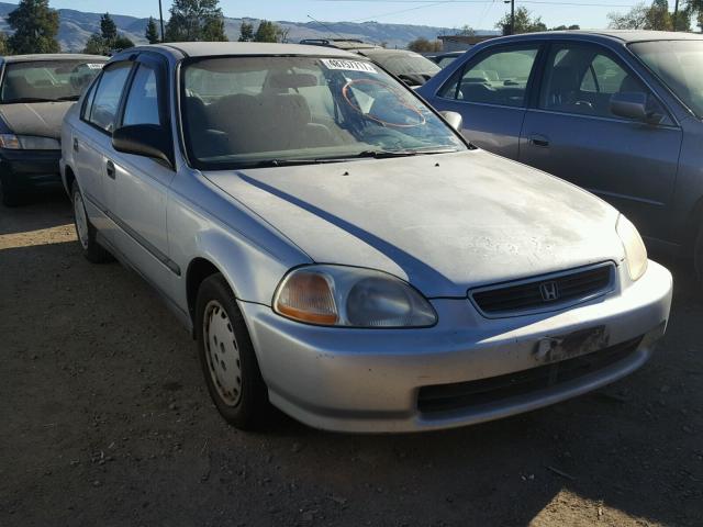 JHMEJ6521VS016010 - 1997 HONDA CIVIC DX SILVER photo 1