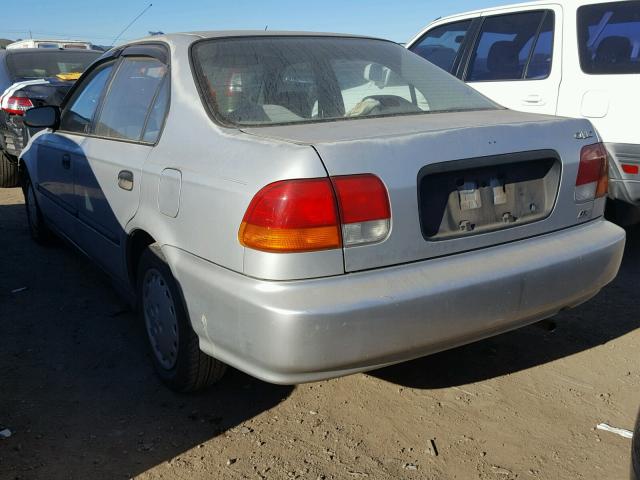 JHMEJ6521VS016010 - 1997 HONDA CIVIC DX SILVER photo 3