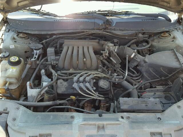 1FAFP55U01A142249 - 2001 FORD TAURUS SES BROWN photo 7