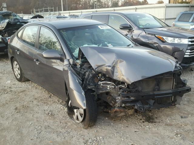 KMHDU46D98U566536 - 2008 HYUNDAI ELANTRA GL GRAY photo 1