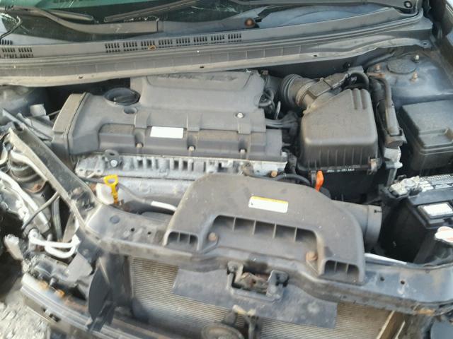 KMHDU46D98U566536 - 2008 HYUNDAI ELANTRA GL GRAY photo 7