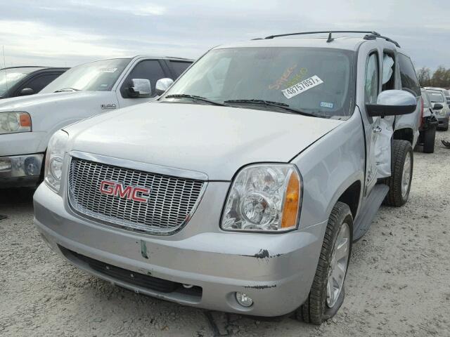 1GKS1CE06CR130059 - 2012 GMC YUKON SLT SILVER photo 2