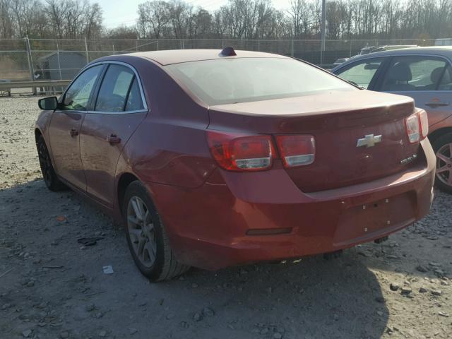 1G11D5RR6DF100834 - 2013 CHEVROLET MALIBU 1LT RED photo 3