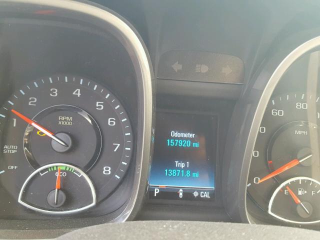 1G11D5RR6DF100834 - 2013 CHEVROLET MALIBU 1LT RED photo 8